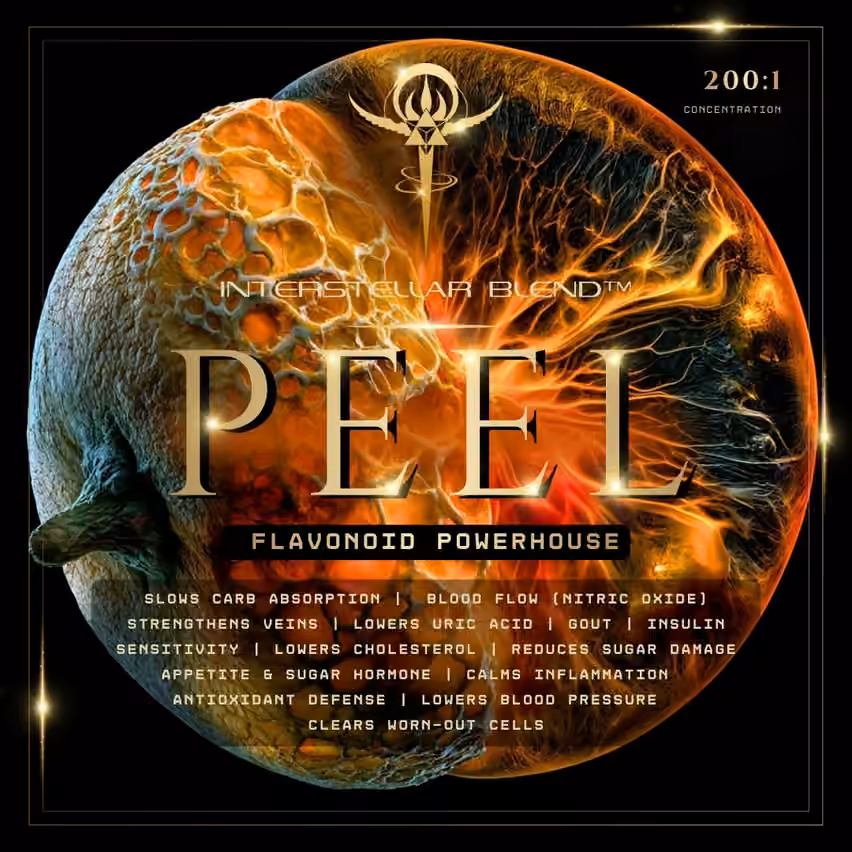 Peel (Flavonoid Powerhouse)