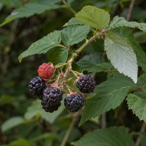 Black raspberry (Rubus occidentalis)