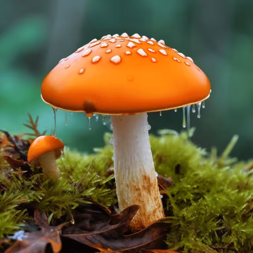 Caesar's mushroom (Amanita caesarea)