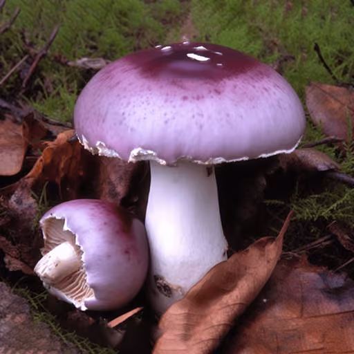 Charcoal burner (Russula cyanoxantha)