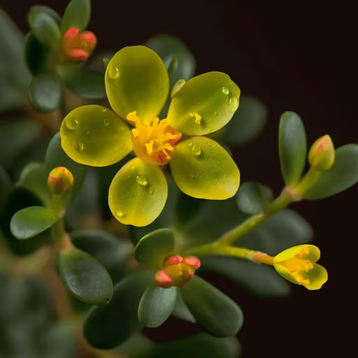 Common purslane (Portulaca oleracea)