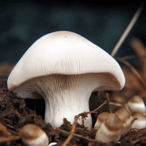 Fried-chicken Mushroom (Lyophyllum decastes)