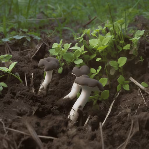 Helvella atra