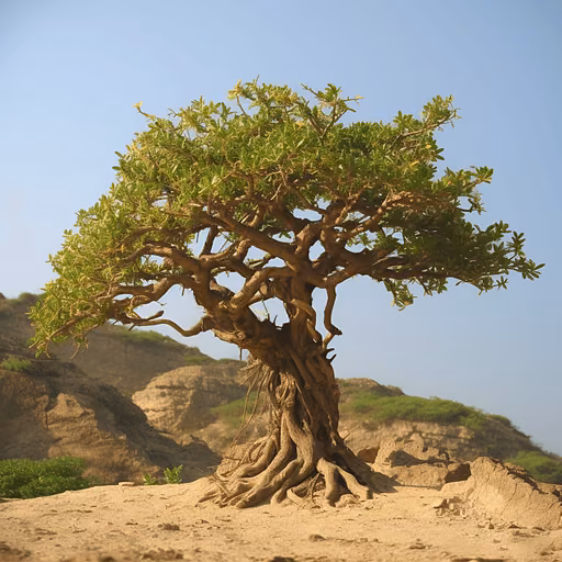 Indian frankincense (Boswellia serrata)