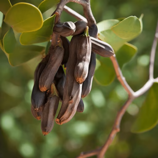Locust bean gum (Ceratonia siliqua)