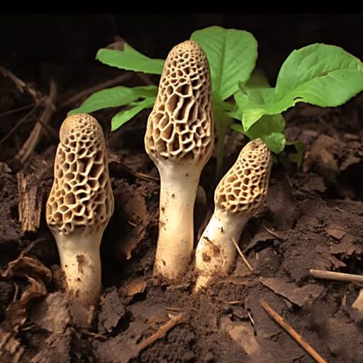 Morel (Morchella esculenta)