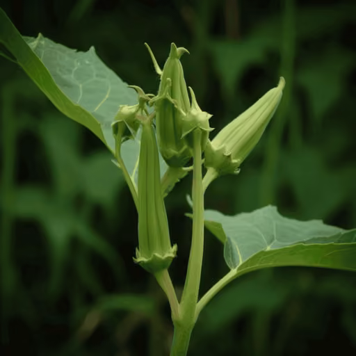 Okra (Abelmoschus esculentus)