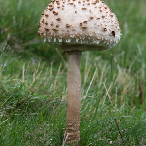 Parasol mushroom (Macrolepiota procera)