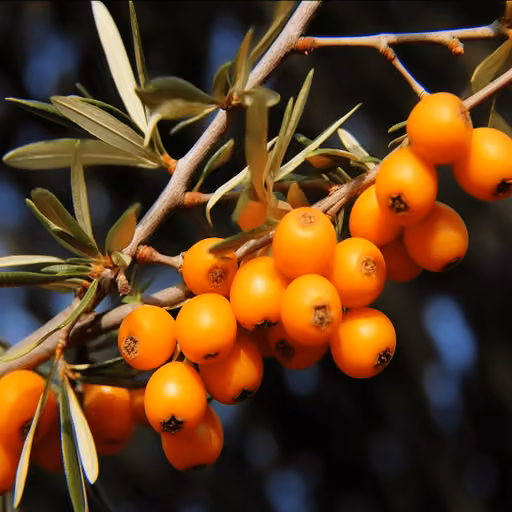 Sea Buckthorn (Hippophae rhamnoides)