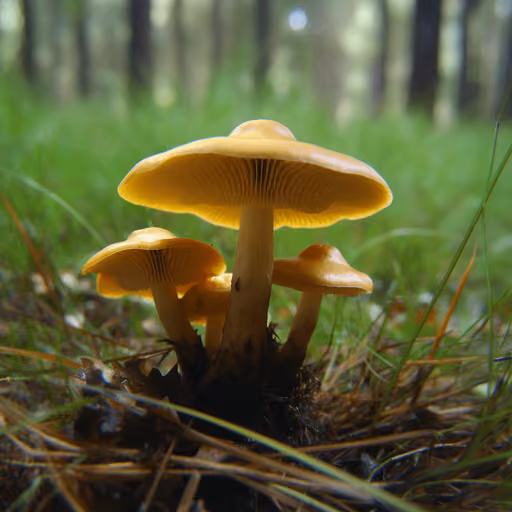 Tibetan Yellow Mushroom (Armillaria luteo-virens)