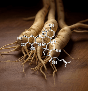 Ginsenoside Rc – Potent adaptogenic ginseng compounds in Interstellar Blends, supporting energy, brain function, and stress resilience.