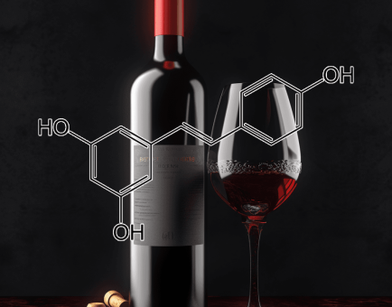 Resveratrol – A vibrant image of Resveratrol, a polyphenol in Interstellar Blends known for longevity, cardiovascular, and cognitive health.