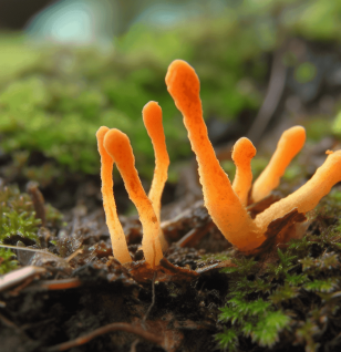 Cordyceps – Adaptogenic fungus in Interstellar Blends, improving stamina, lung health, and immune function.