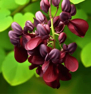 Akebia quinata (Chocolate Vine) – Traditional medicinal vine in Interstellar Blends, supporting kidney health, circulation, and anti-inflammatory benefits.