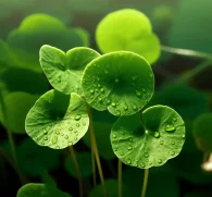 Centella asiatica – Skin and brain-supporting herb in Interstellar Blends, promoting wound healing and cognitive function.