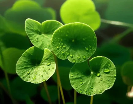 Centella asiatica – Skin and brain-supporting herb in Interstellar Blends, promoting wound healing and cognitive function.