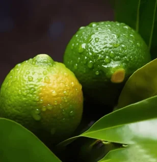 Citrus depressa (Shikuwasa, Okinawa Lime) – Vitamin C-rich citrus in Interstellar Blends, supporting metabolic health, antioxidant defense, and longevity.