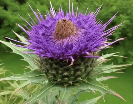 Cynara scolymus (Artichoke Leaf) – Liver-supporting botanical in Interstellar Blends, promoting digestion, cholesterol balance, and antioxidant protection.