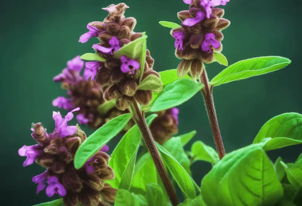 Prunella vulgaris – A close-up of Prunella vulgaris (Self-heal), a plant in Interstellar Blends for its antimicrobial and anti-inflammatory benefits.