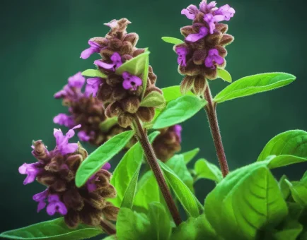 Prunella vulgaris – A close-up of Prunella vulgaris (Self-heal), a plant in Interstellar Blends for its antimicrobial and anti-inflammatory benefits.